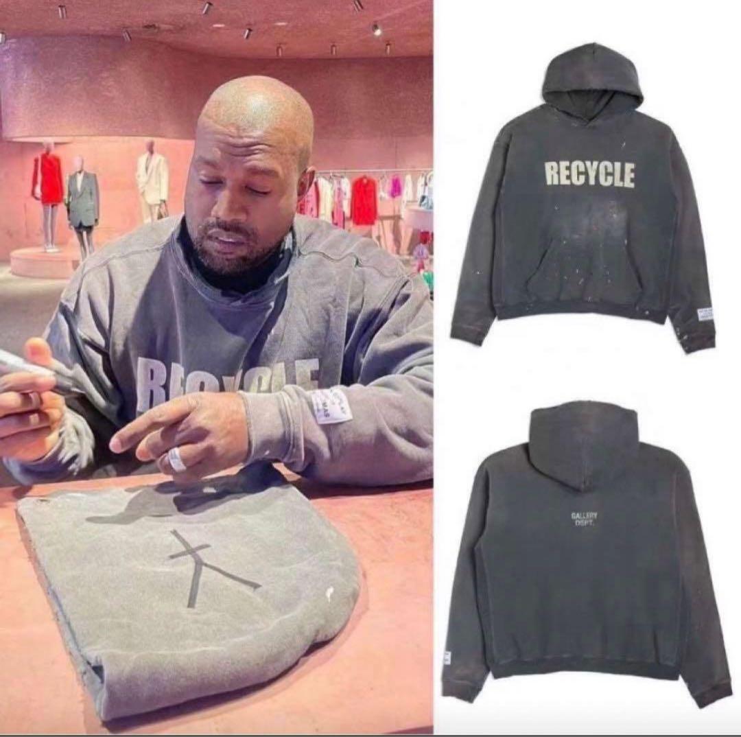 GALLERY DEPT. 90'S RECYCLE HOODIE Mサイズ