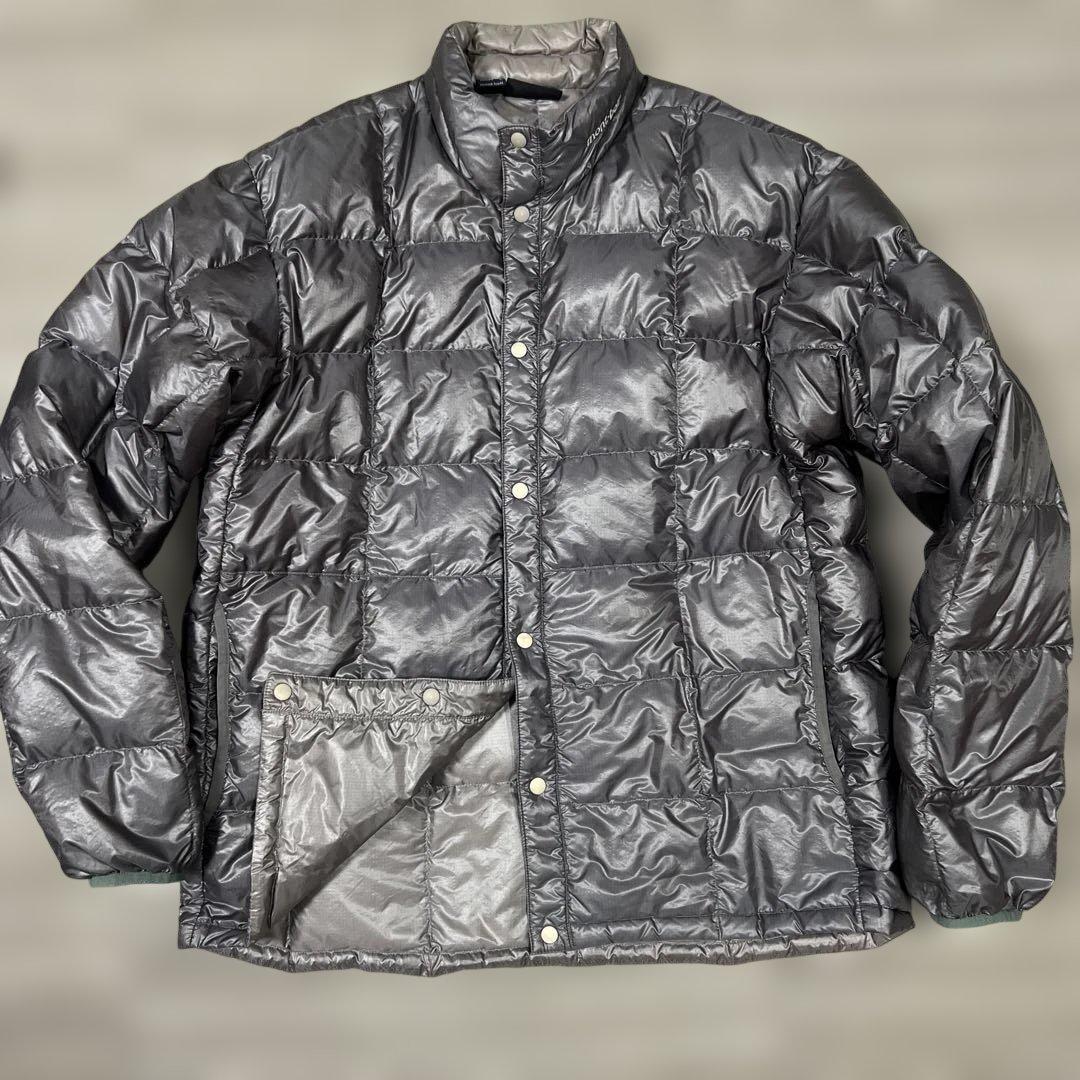 ☆mont-bell U.L.ライトダウンジャケット 廃盤モデル XL グレー☆