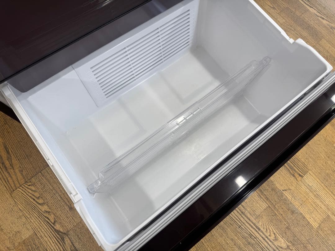 F034 MITSUBISHI 大型冷蔵庫　観音開き　510L 自動製氷付き