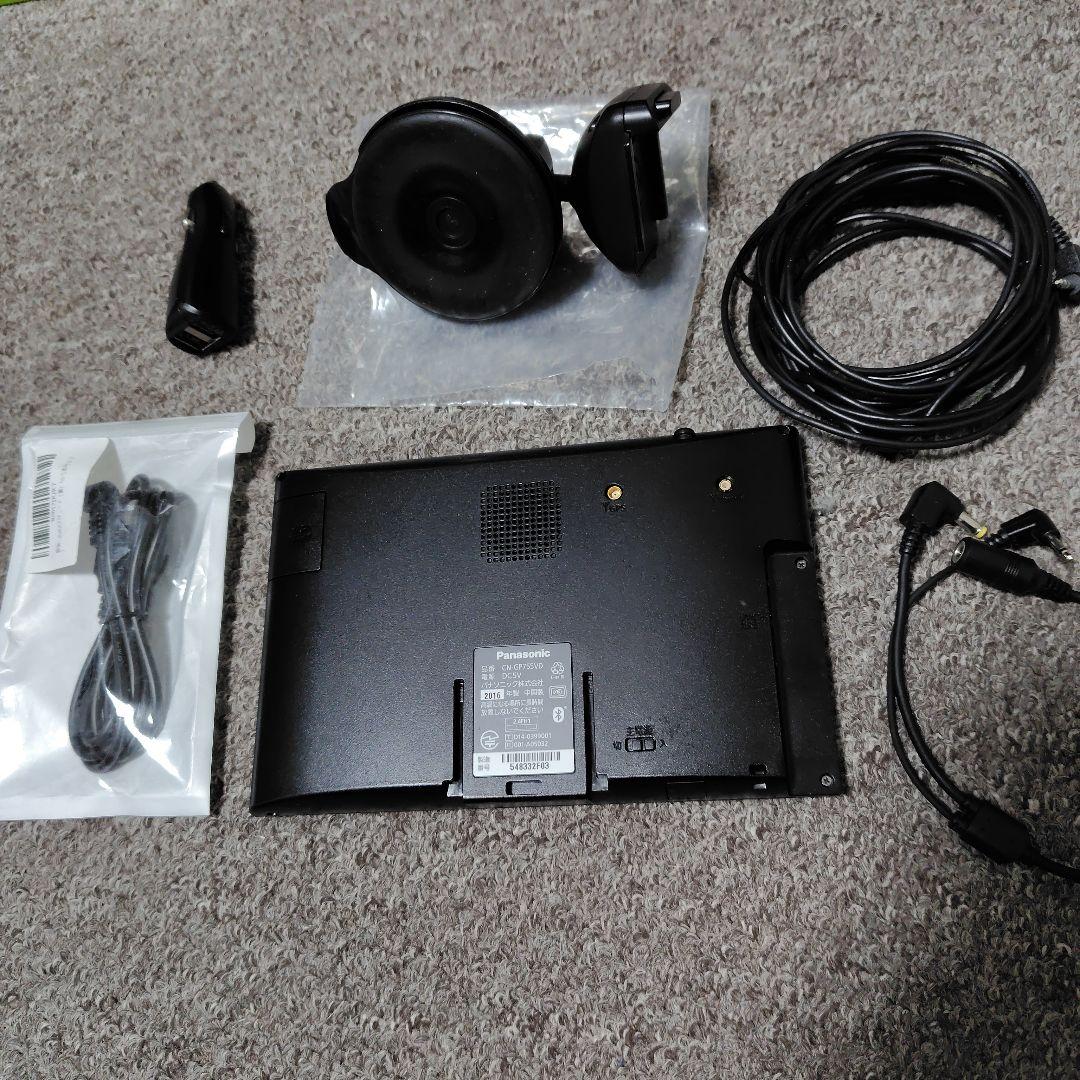 美品♦2021年地図♦７インチ　Panasonic ゴリラCN-GP755VD