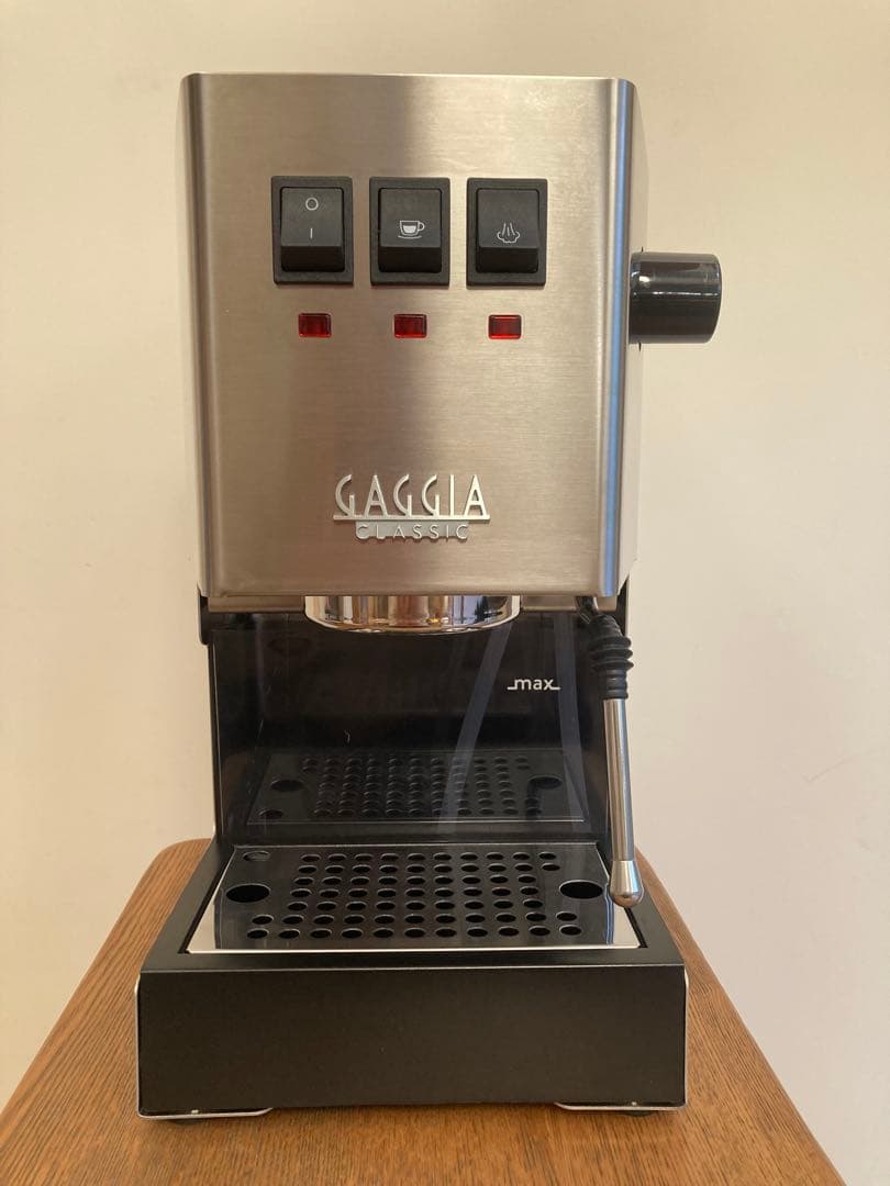 ガジア セミオートエスプレッソマシン クラシックエボプロ ステンレスシルバー