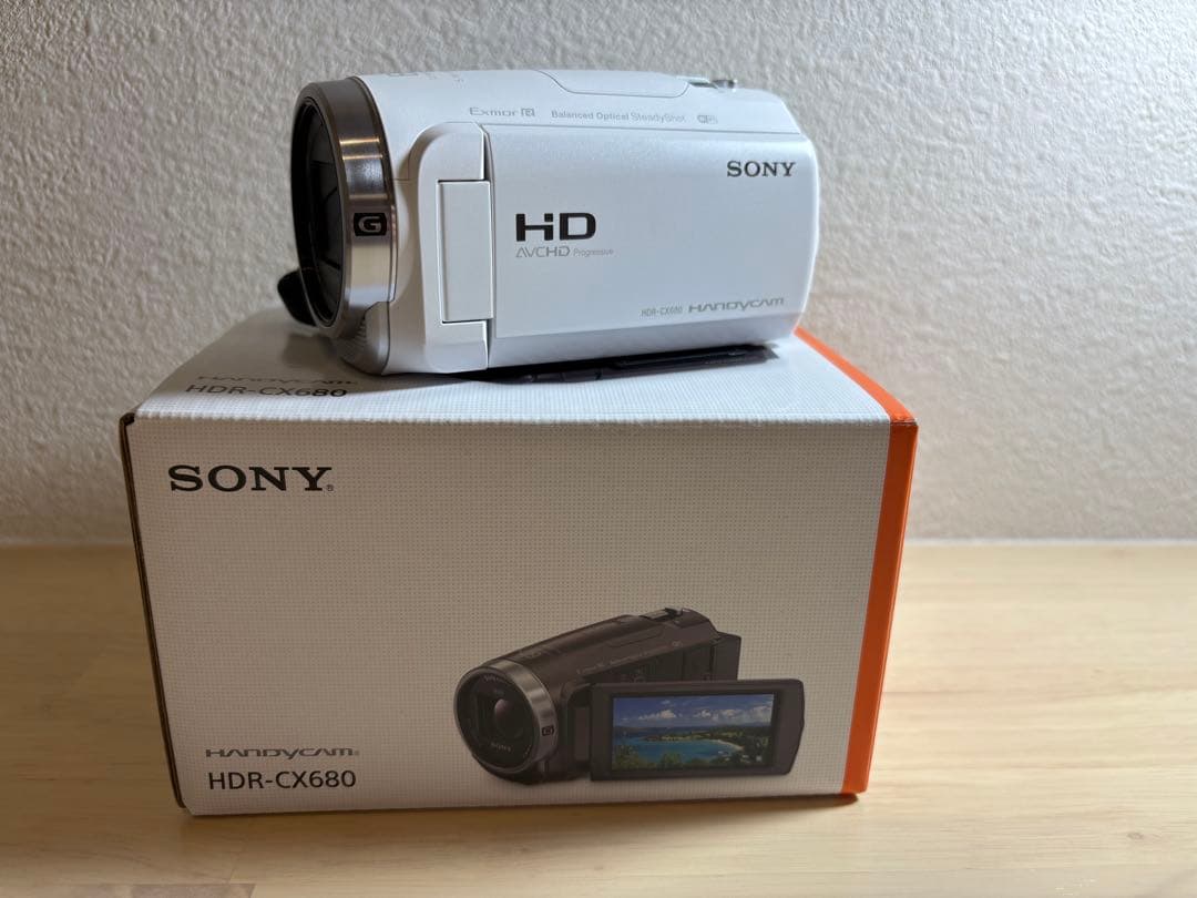 SONY HDR-CX680 各種付属品付 バッテリー2個 ハンディカム カメラ