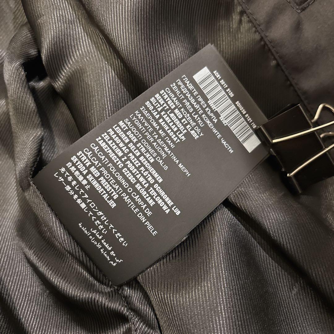 PRADA プラダ ナイロン ボンバージャケット ブラック　三角ロゴ