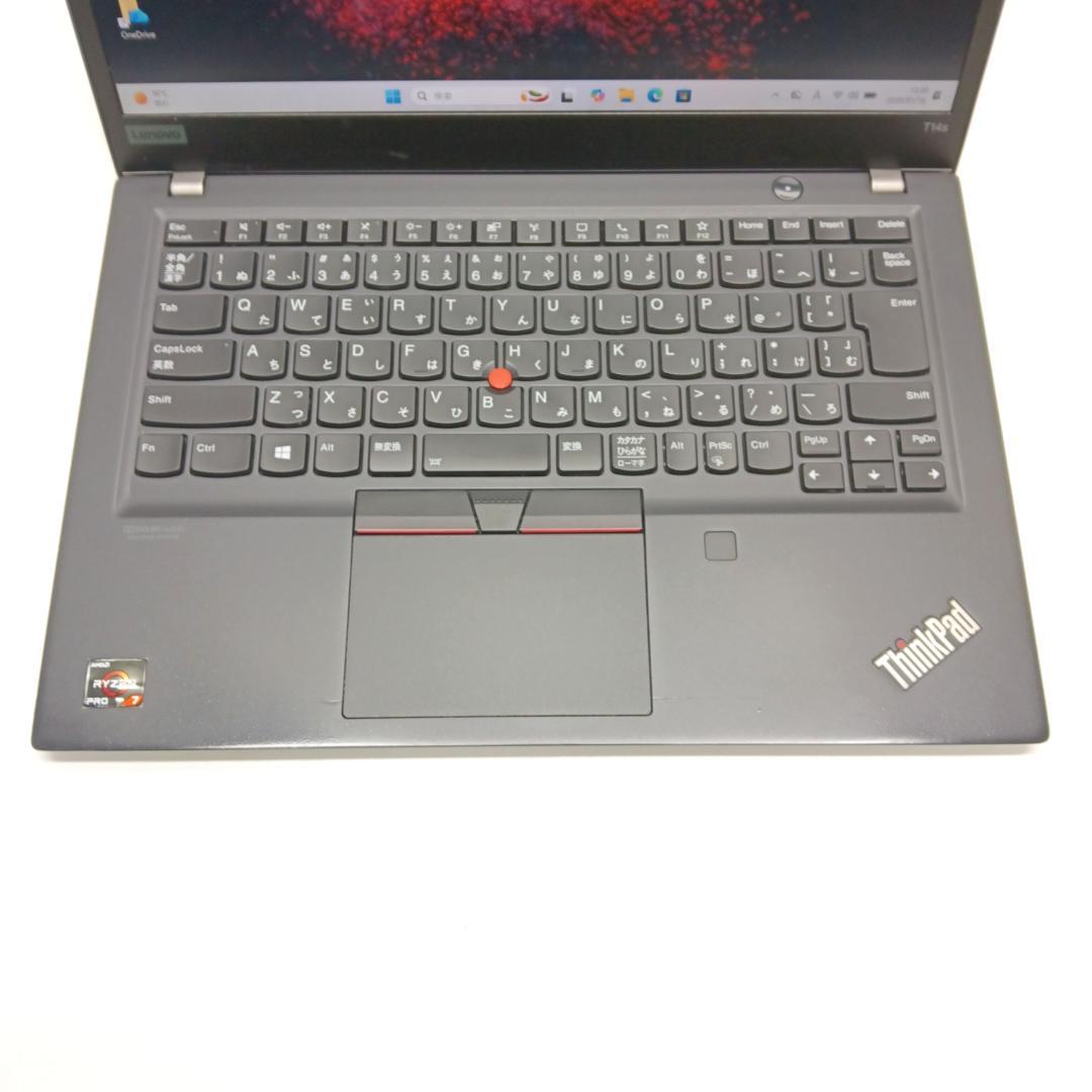 強力 Ryzen7 Pro T14s Gen1 16G SSD256G オフィス