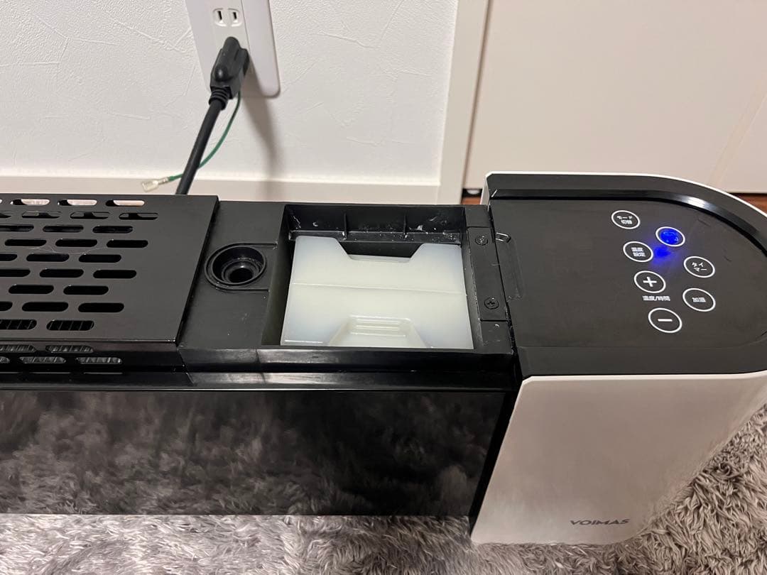 変換プラグ不要！セラミックファンヒーター加湿器&衣類乾燥機1200W/1700W