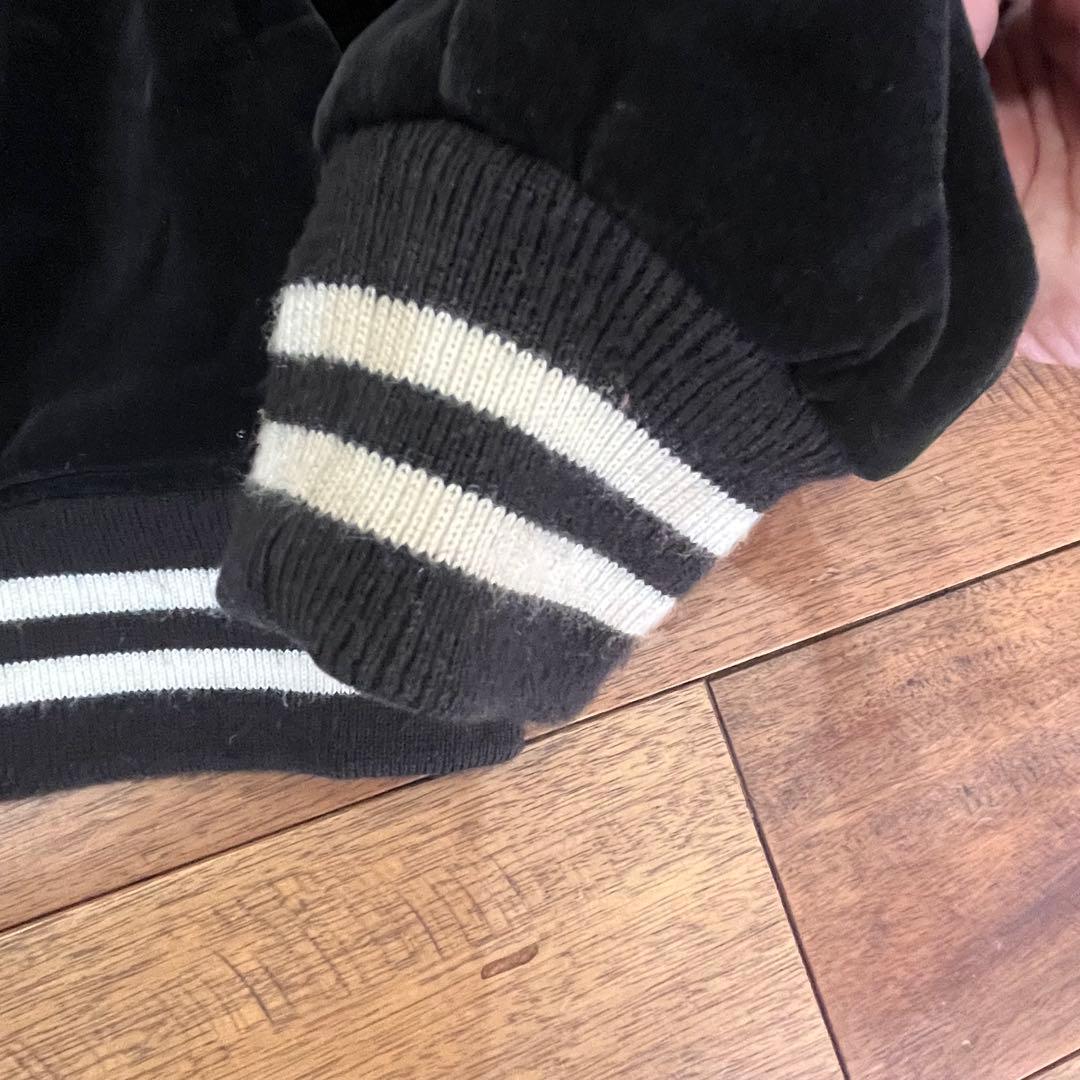 星姫hoshihime スカジャン　龍虎　黒　別珍　サイズフリー