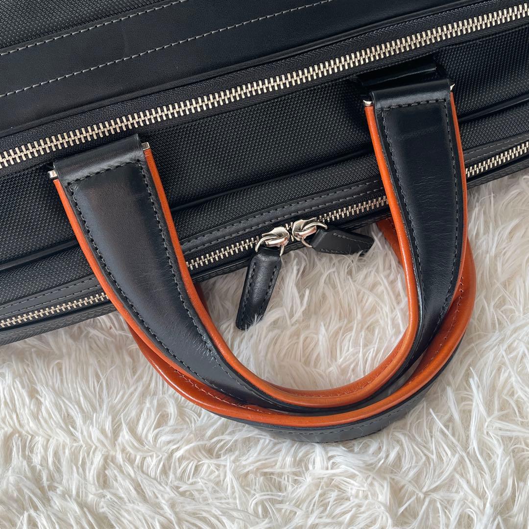 美品✨サムソナイト　エピッドプラス　ブリーフケース　レザー　ブラック　2way