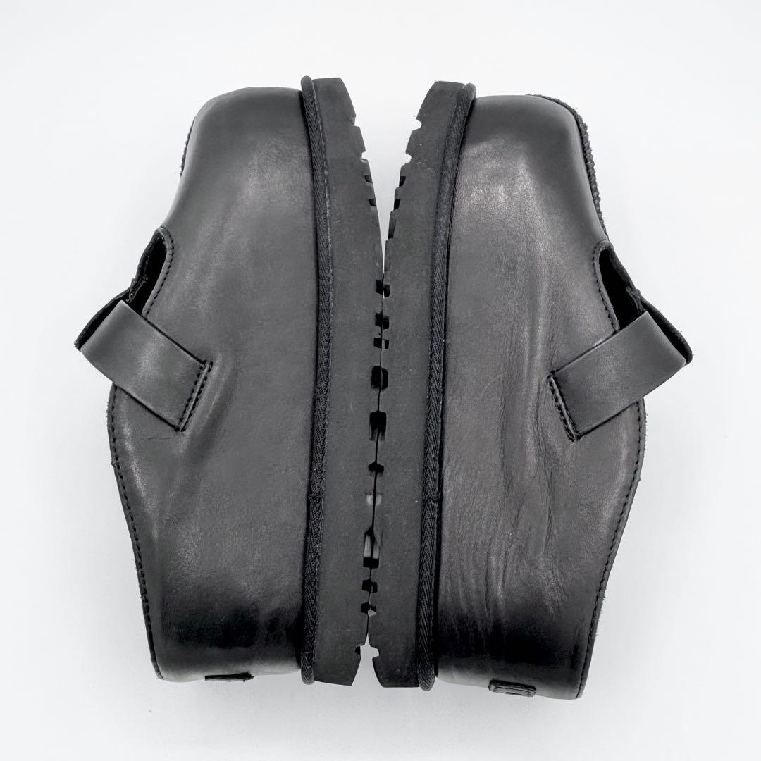 ✨極美品✨ UGG アグ サボ ミュール ブラック 本革 24 m