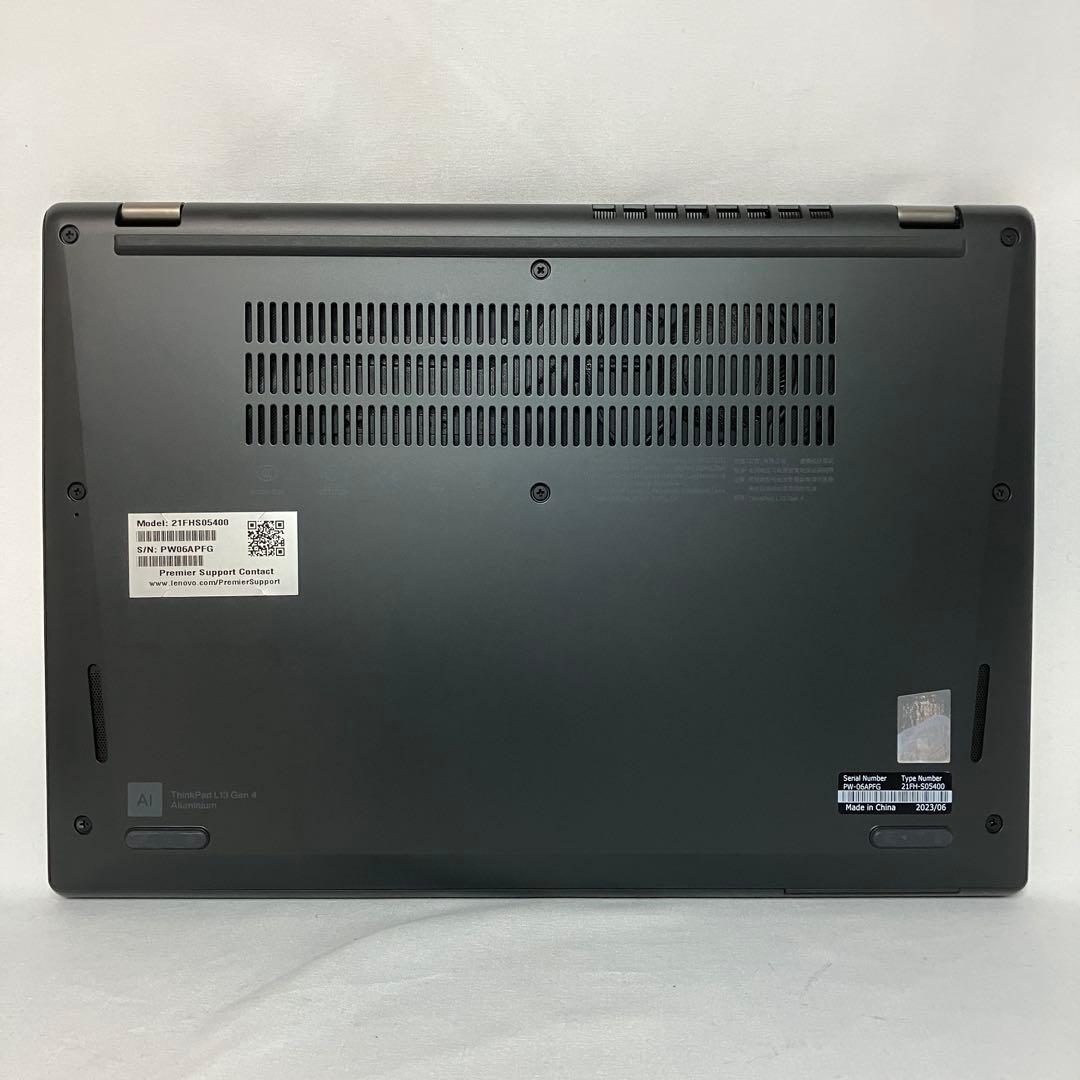 美品 ThinkPad L13 Gen4 i7 16GB 512GB 保証期間中