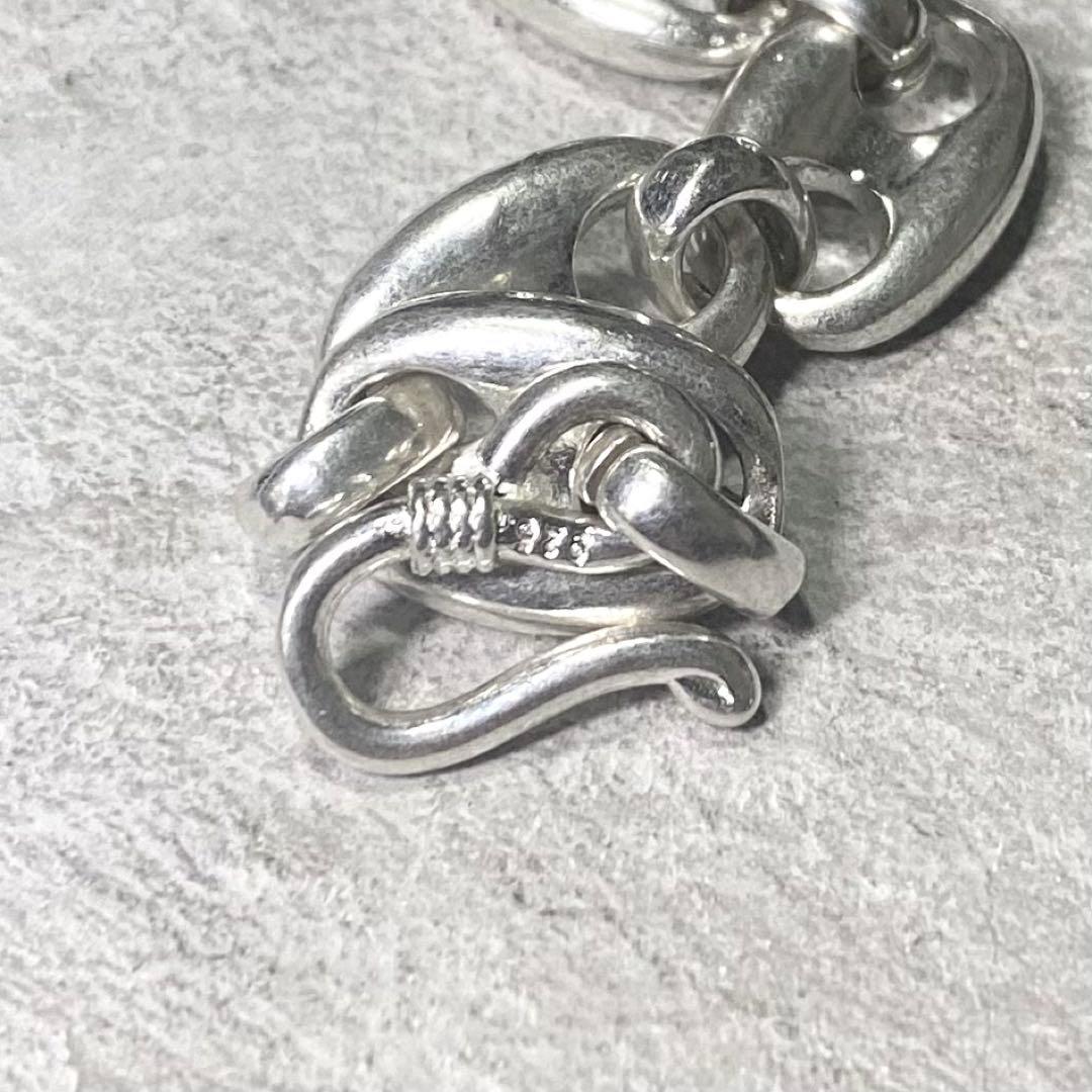 シェーヌ アンカー シルバー925 ブレスレット チェーン ヴィンテージ