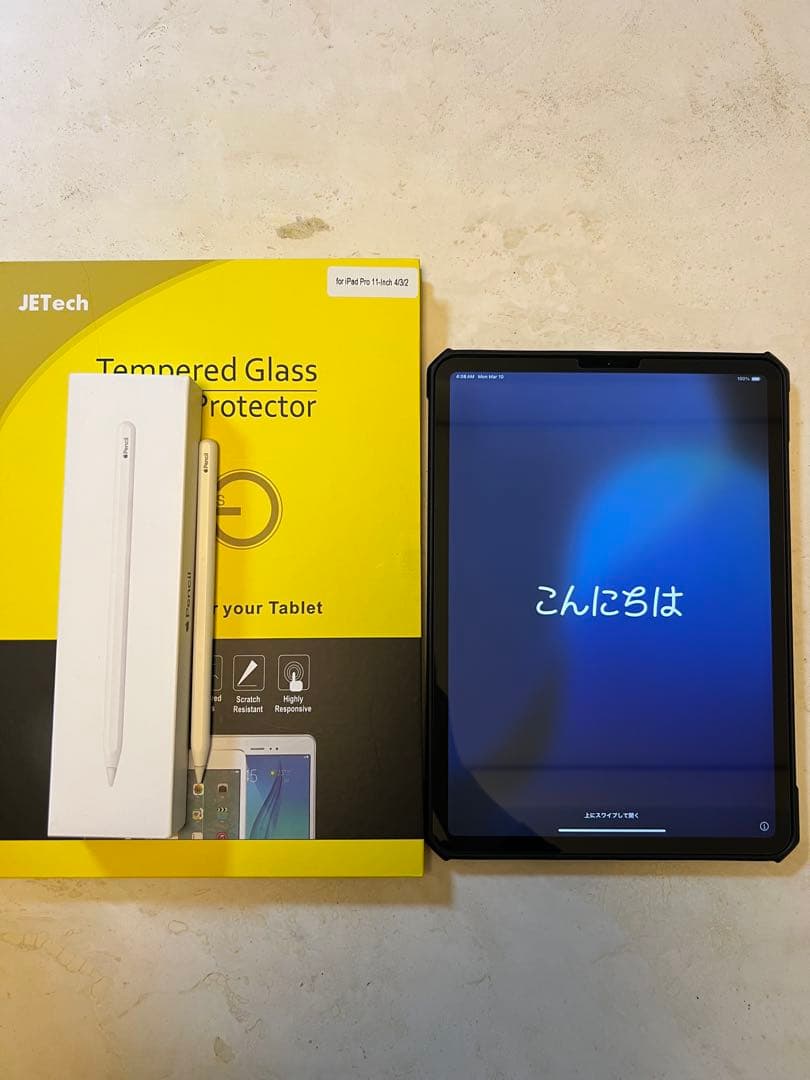 iPad Pro 第二世代 アップルペンシル カバー付き