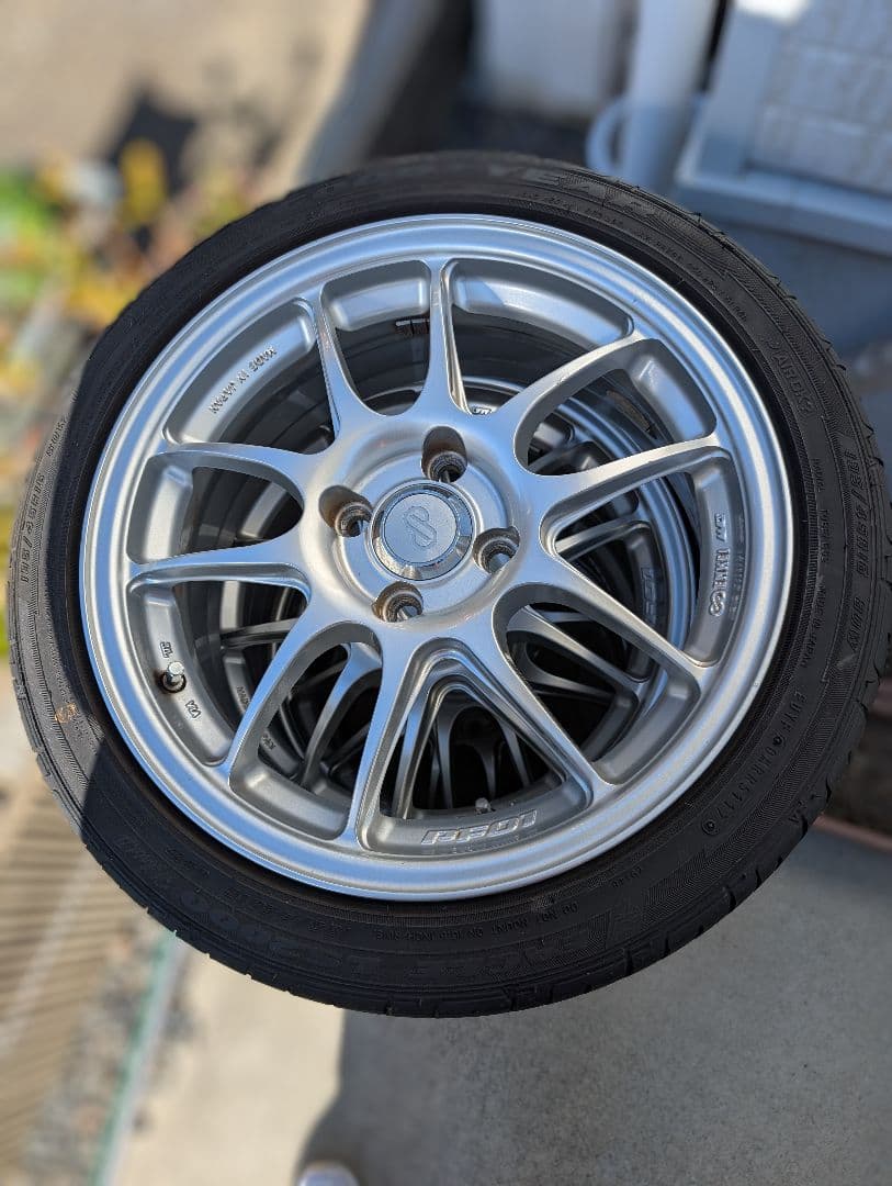 か*の様 ENKEI PF-01 16インチ 6.5j インセット42　PCD1