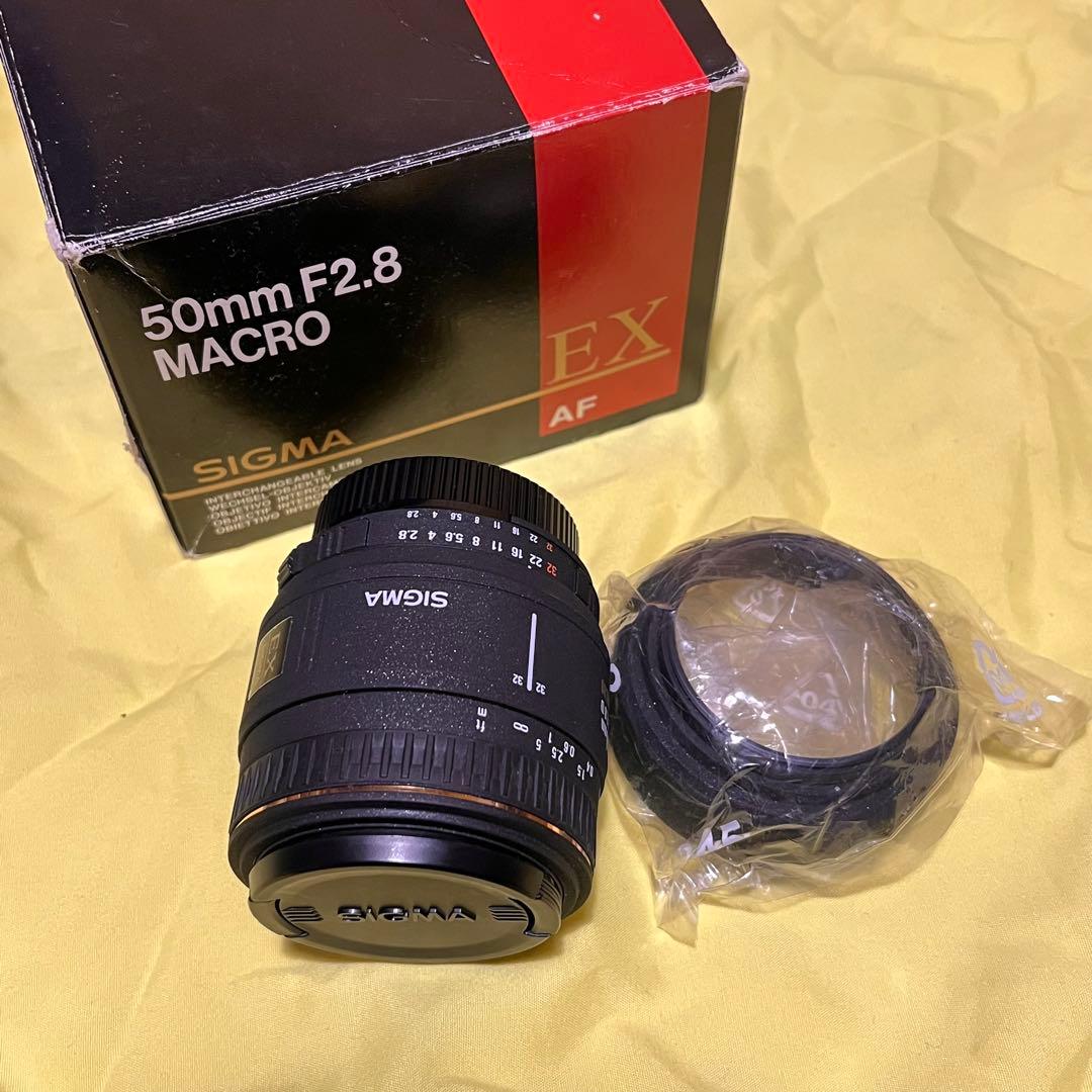 値下げSIGMA 単焦点 Nikon F60 一眼レフフィルムカメラレンズ付き