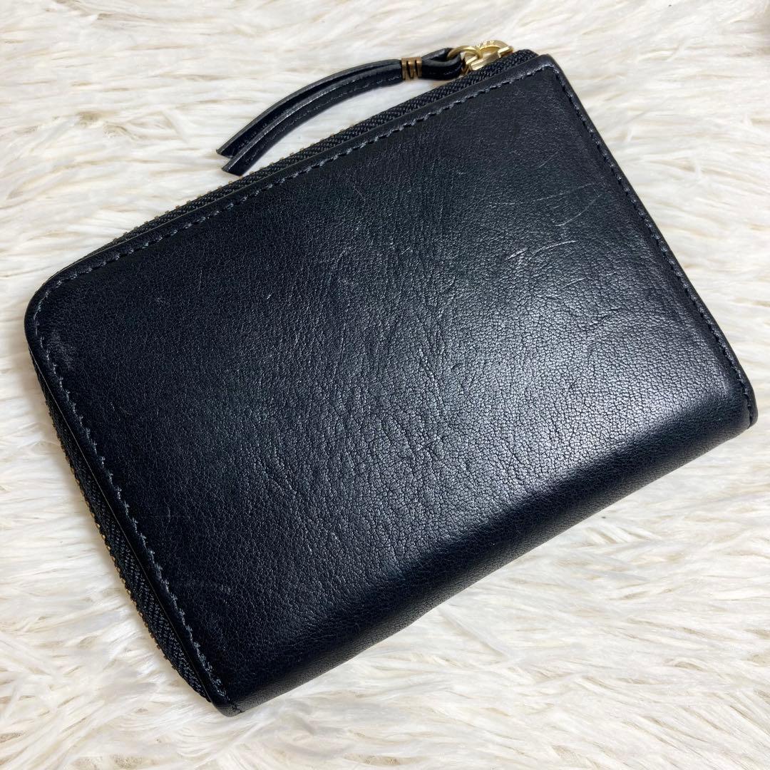 スロウ L字ファスナー コンパクトウォレットブライドル 本革