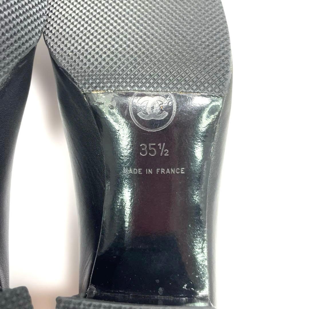 CHANEL シャネル ココマーク Vintage ローファー ヒール　パンプス