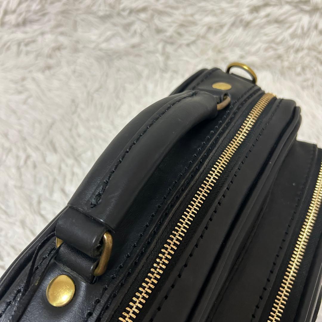 未使用✨HERZ ヘルツ ショルダーバック 2way ブラック