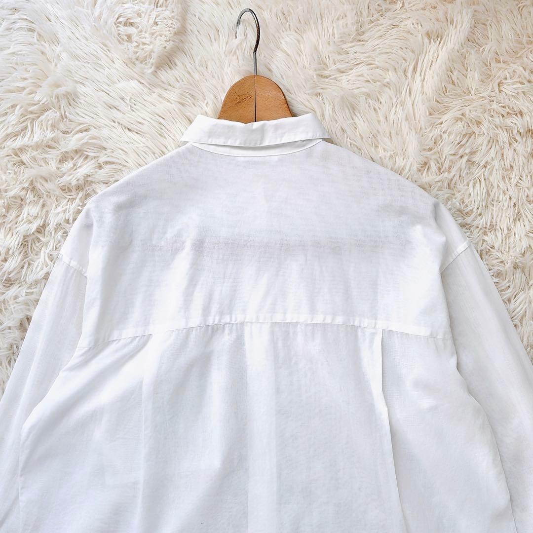 エヴリディアイライク　25SS minimal sheer shirt コットン