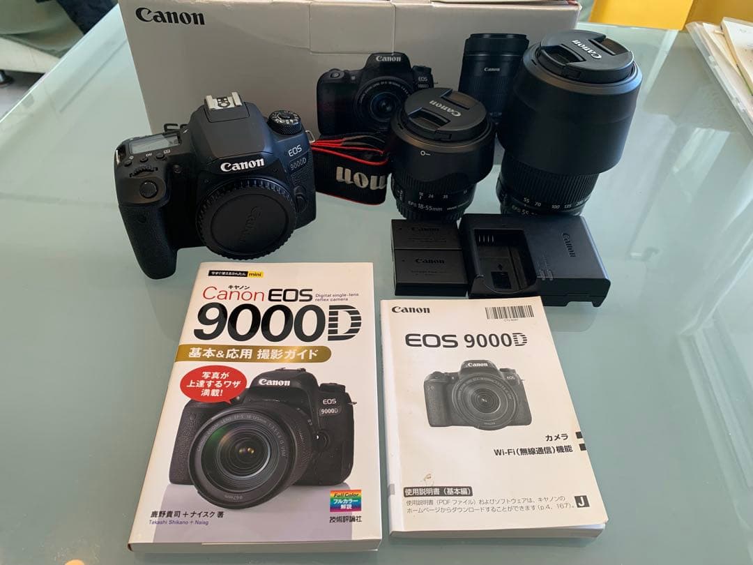 Canon EOS 9000D デジタル一眼レフ　ダブルズームセット