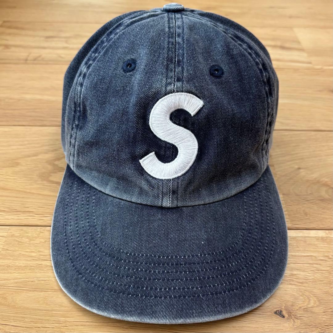 【希少】Supreme Pigment Print S Logo 6-Panel