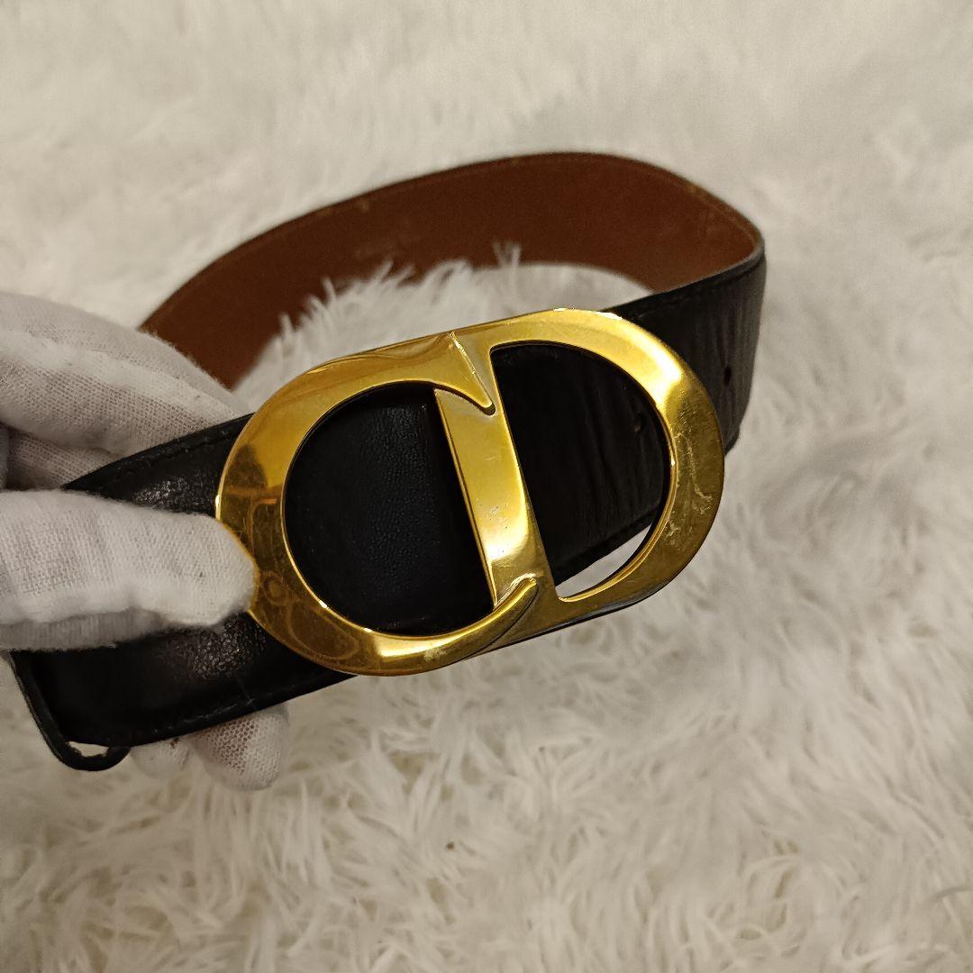 Dior✨　CDバックル　ブラック　ベルト　65cm ディオール