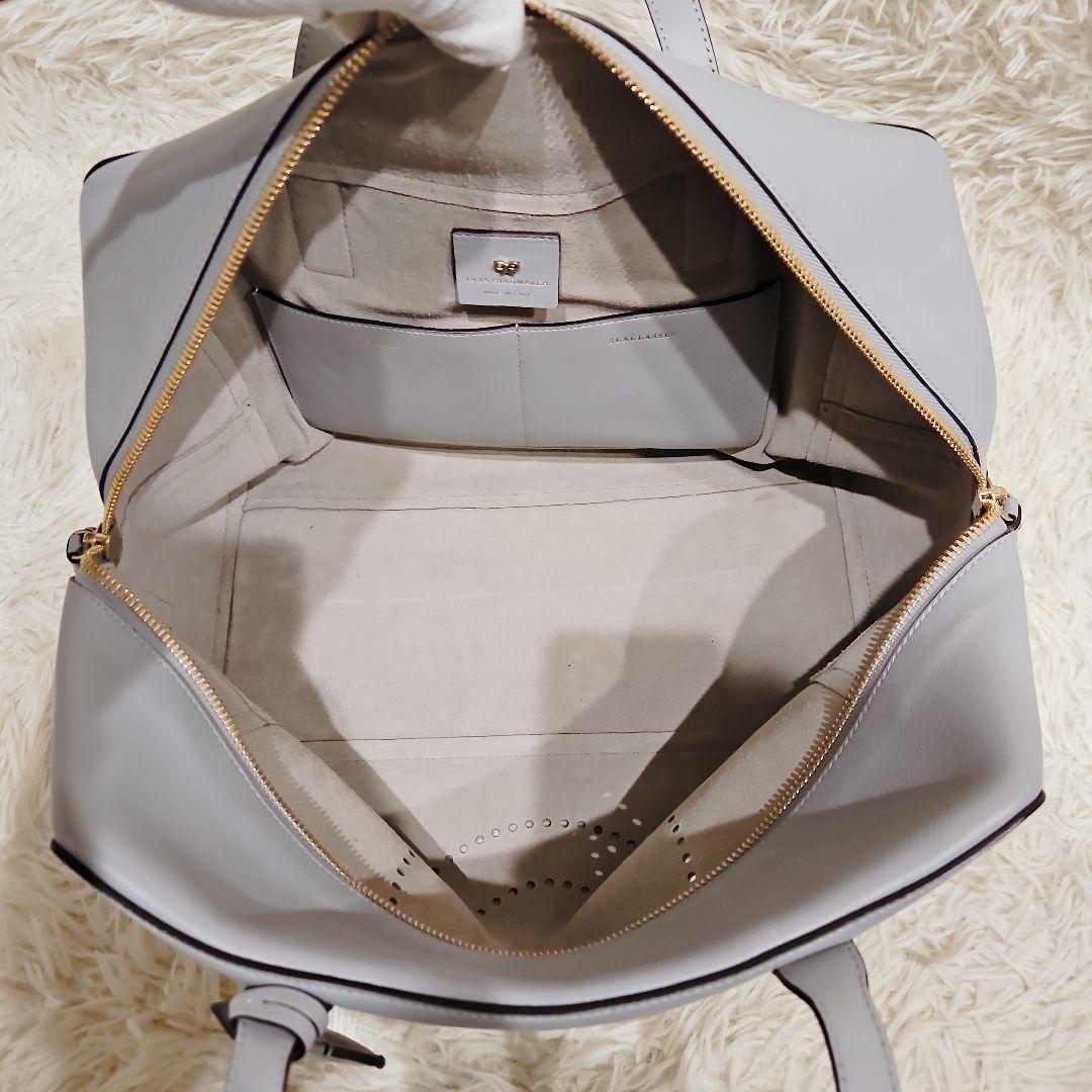 極美品 アニヤハインドマーチ ボストンバッグ スマイリー 大容量 トートバッグ