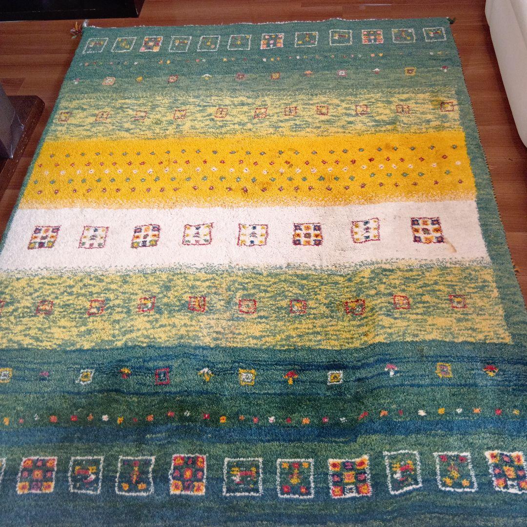 *まゆ様　ペルシャギャッベ 大塚家具購入 手織りラグ定価156600円