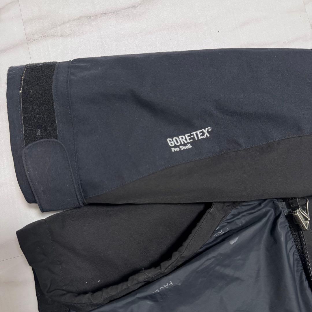 激レア✨赤サミット ノースフェイス ゴアテックス マウンテンパーカ ブラック L