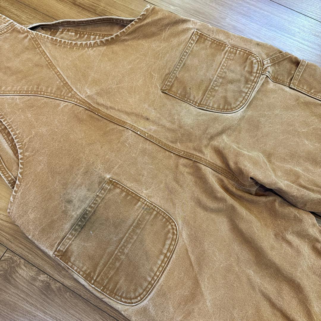 90s Carhartt カーハート ダック ダブルニー オーバーオール FR