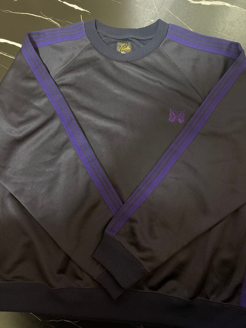 【Needles/ニードルズ】別注 Track Crew Neck スウェット