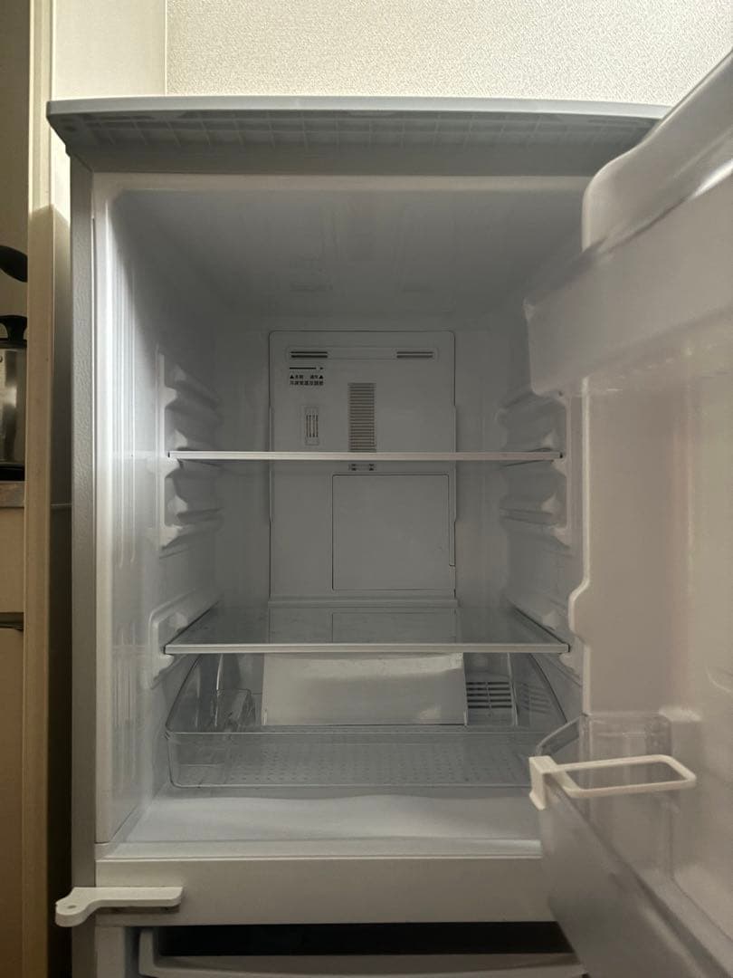 SHARP シャープ 2ドア冷蔵庫 SJ-D14F-S（シルバー） 137L