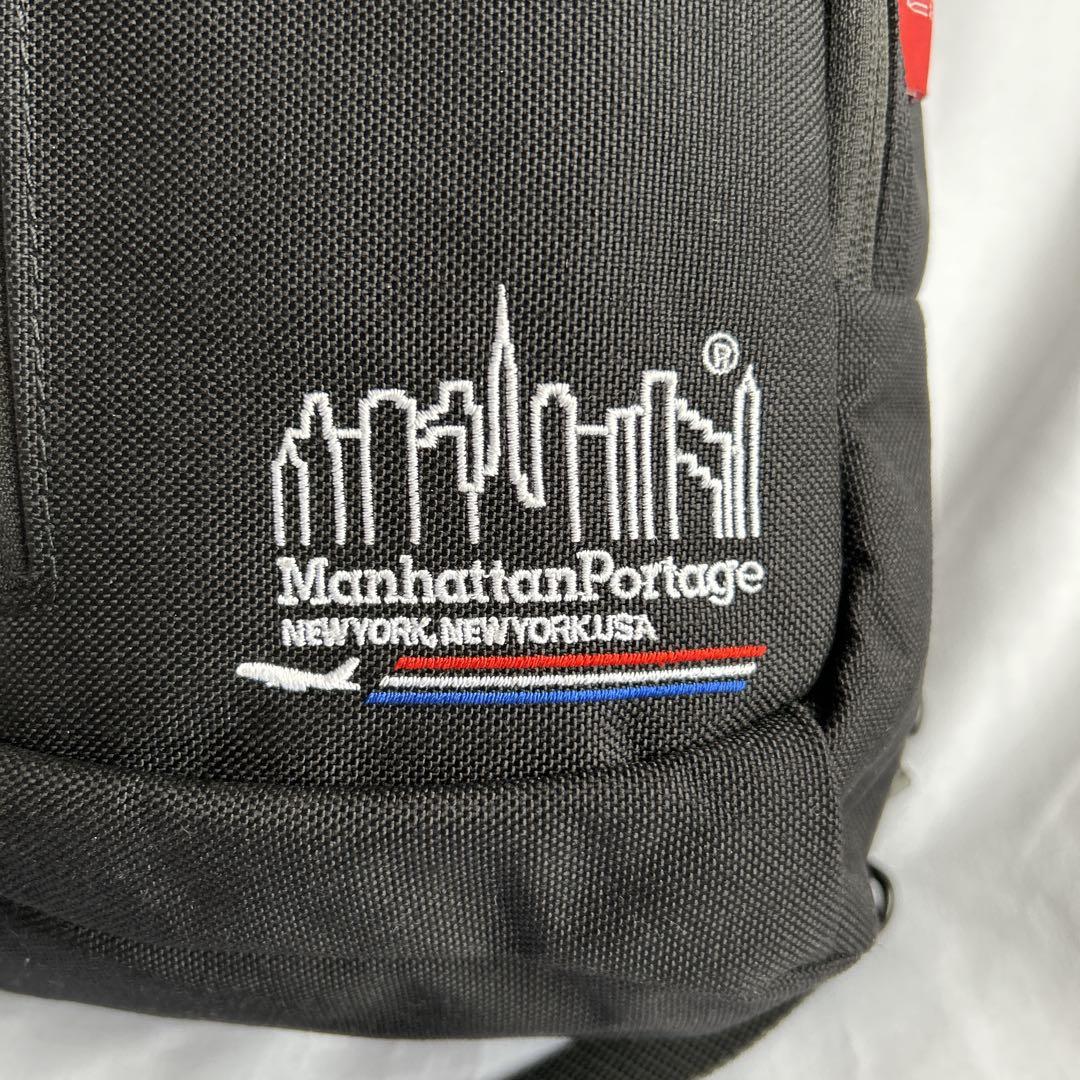 【極美品】マンハッタンポーテージ　JALオリジナル クロス ボディバッグ 黒