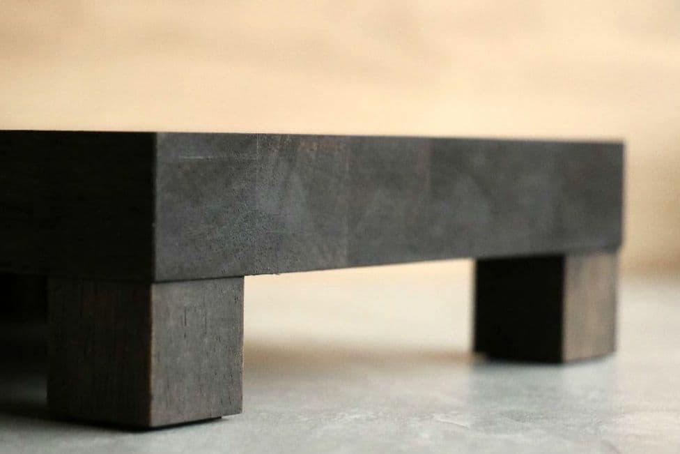 木製スピーカースタンド一対