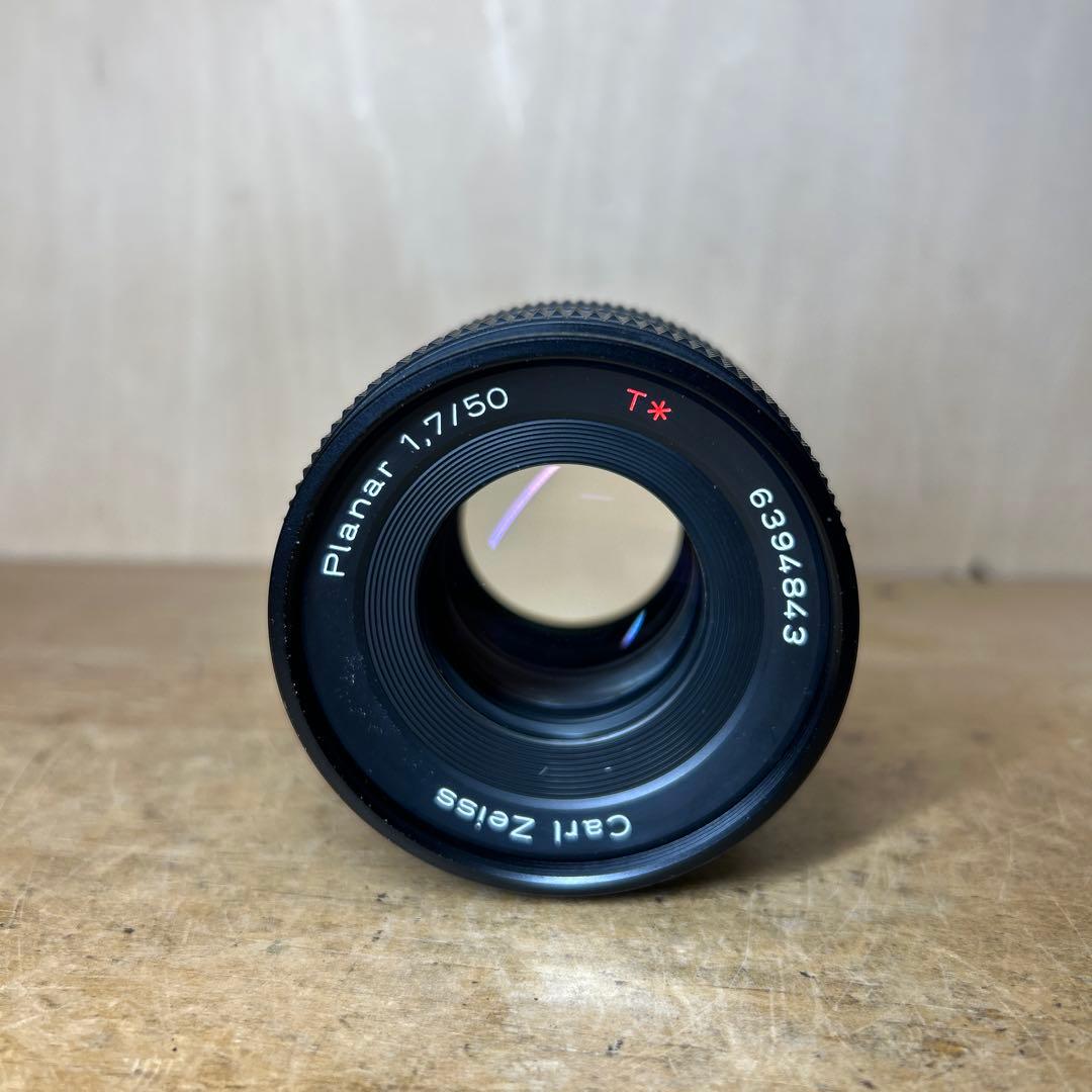 CONTAX RTS +Planar 50 mm f1.7 完動美品