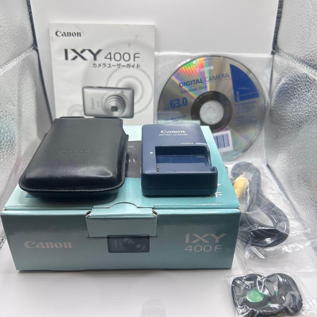 Canon キャノン デジカメ IXY400F ブラック　美品 付属品完品