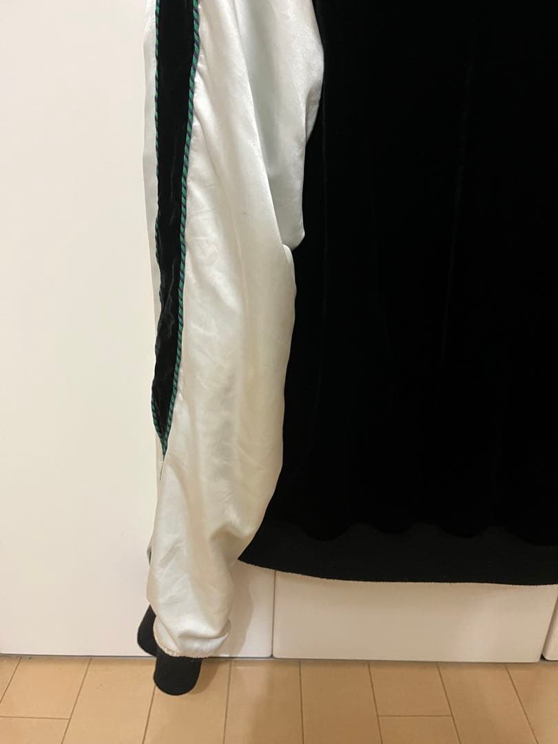 希少　DIESEL ディーゼル スカジャン リバーシブル ベロア 刺繍