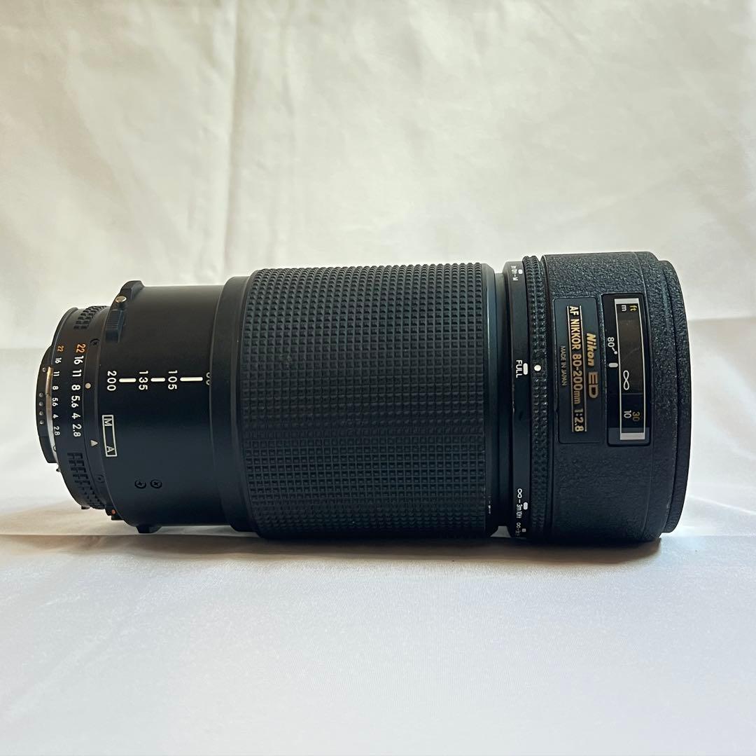 Nikon AF NIKKOR ED 80-200mm ズームレンズ ニコン