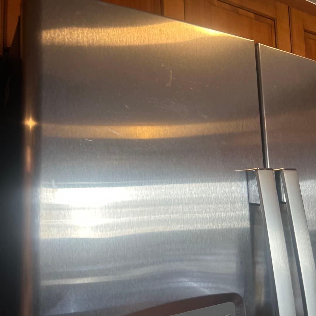 mabe マーベ　ステンレス冷蔵庫 両開き　MSM25GS/G 711L 送料込