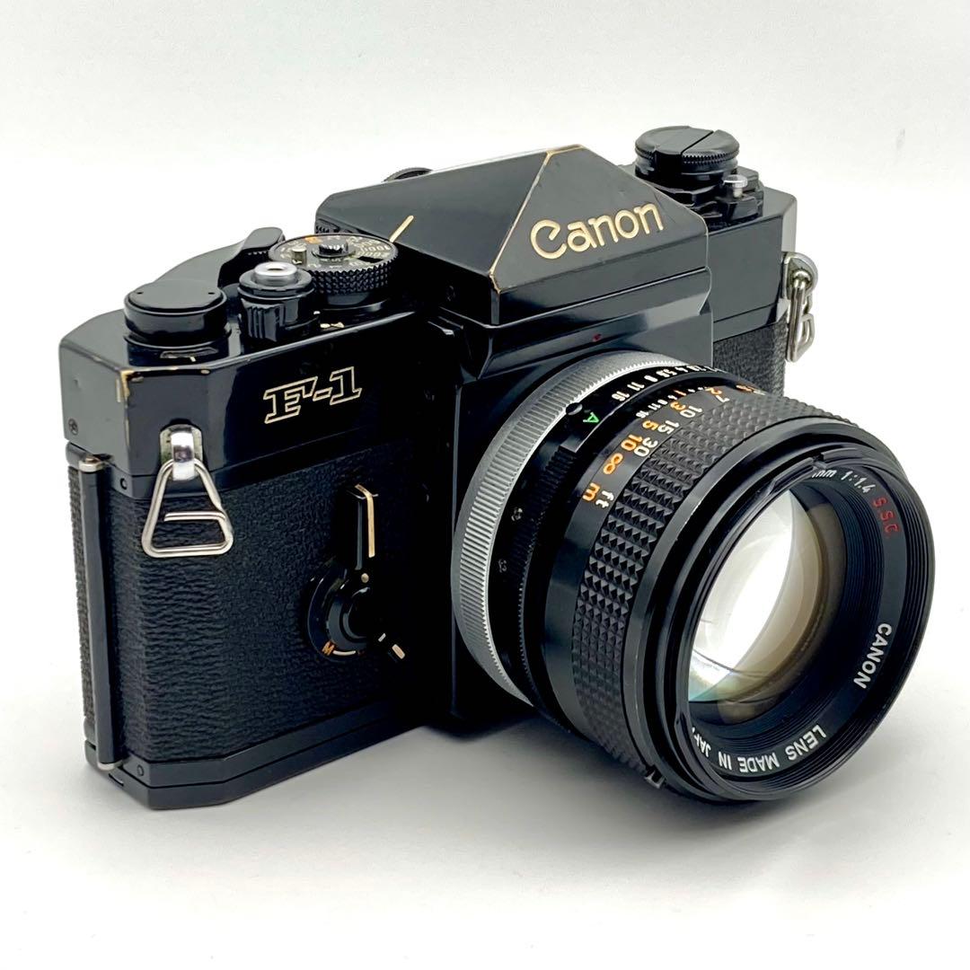 【動作品】CANON F-1（前期）+FD 50mm f1.4 S.S.C.