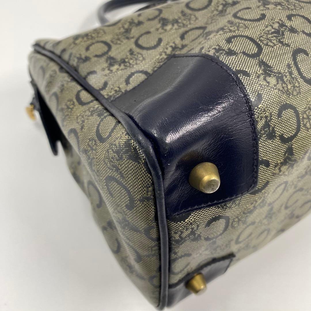 オールド セリーヌ Cマカダム 馬車 ミニボストンバッグ ハンドバッグ