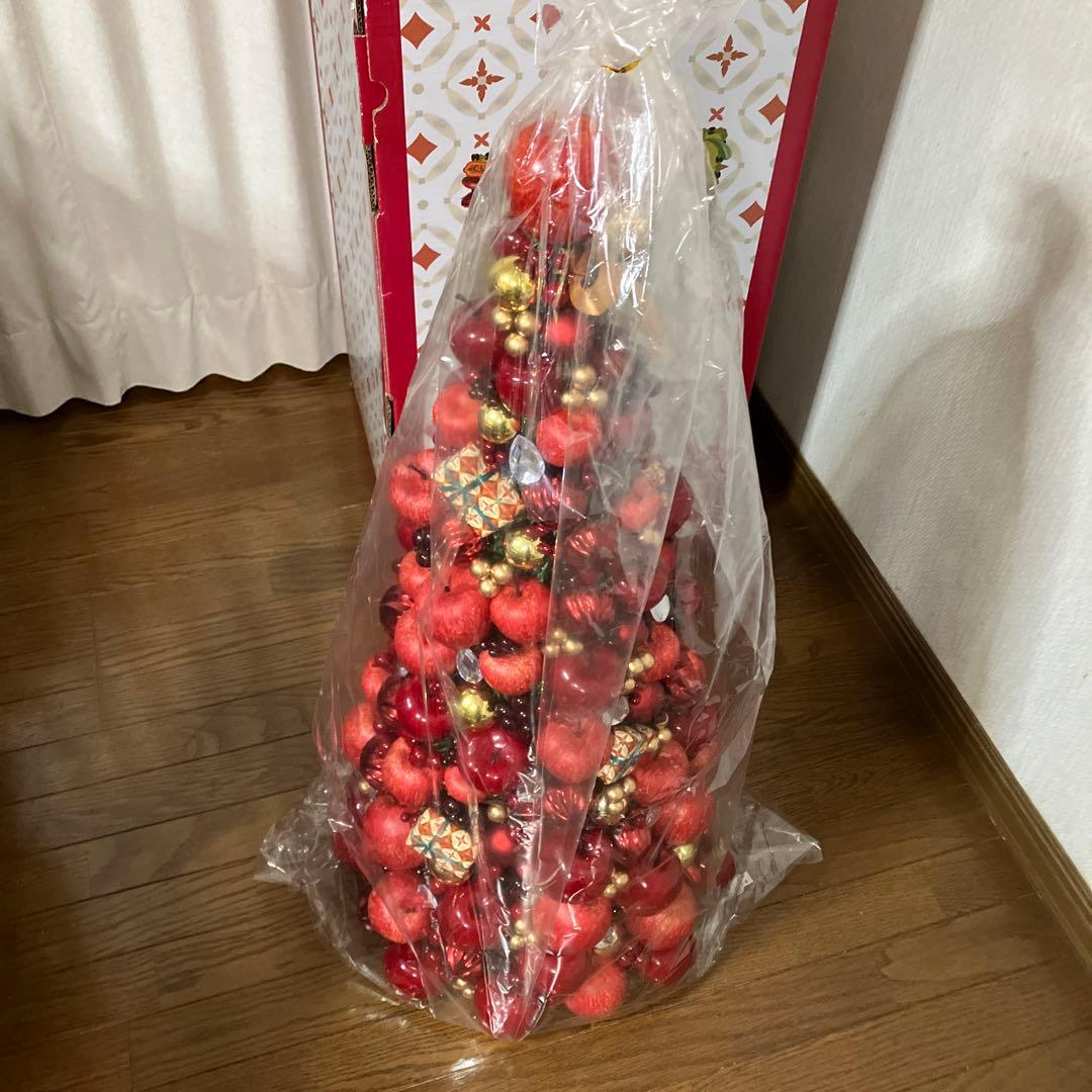 Afternoon Tea アップル クリスマスツリー XL LEDライト付き