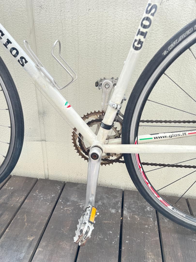 GIOS ジオスクロスバイク AMPIOホワイト １８段変速 700c　引取専用