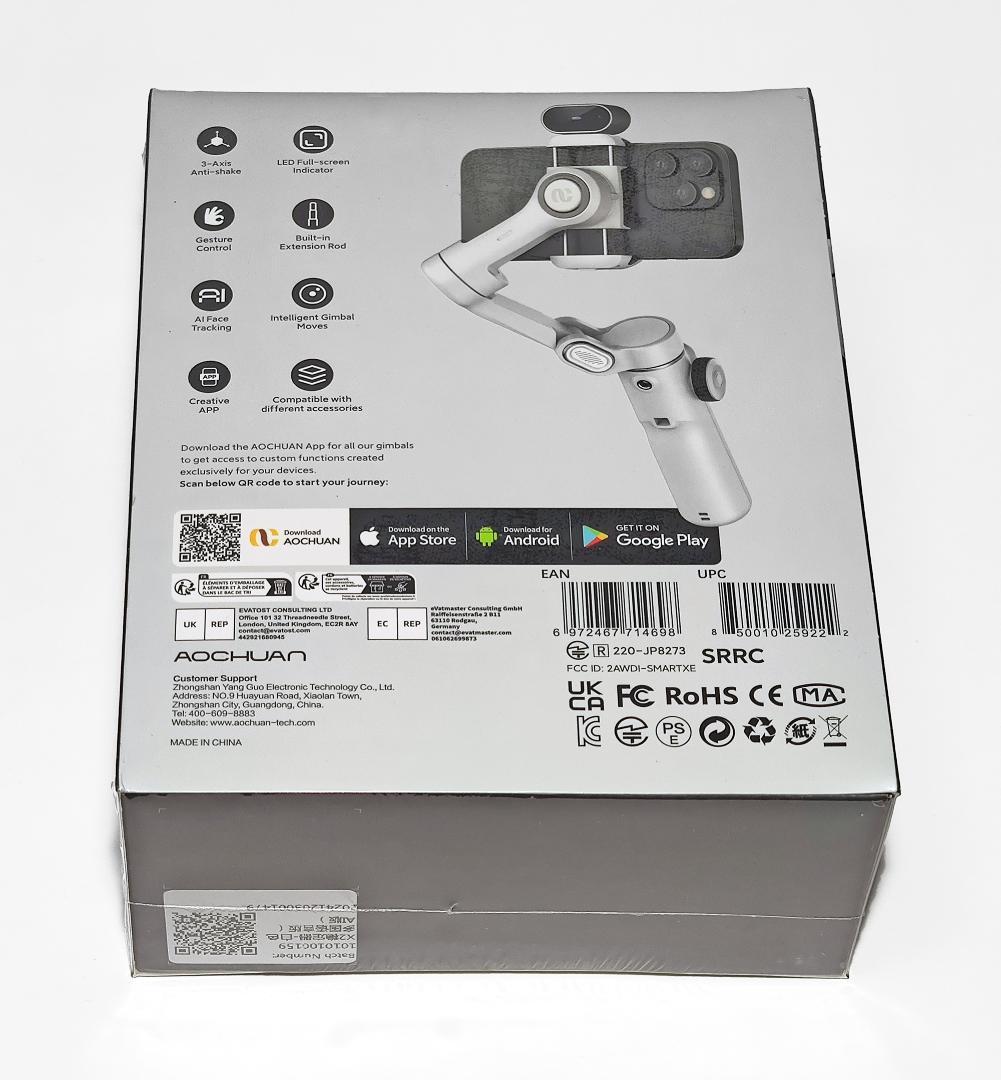 AOCHUAN ジンバル スタビライザー Smart X2 AI