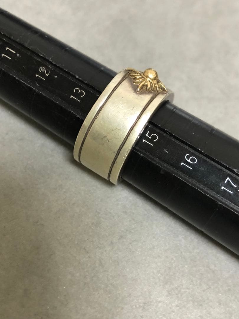 R*様 アリゾナフリーダム　リング　SV K18 シルバー　12.8g 14号
