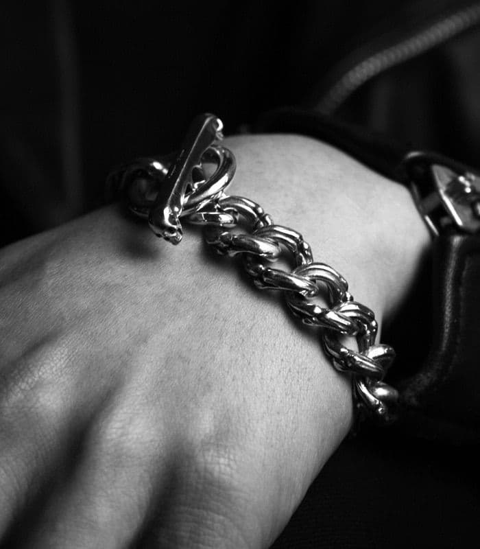 Argent Gleam　SKULL & BONES Bracelet