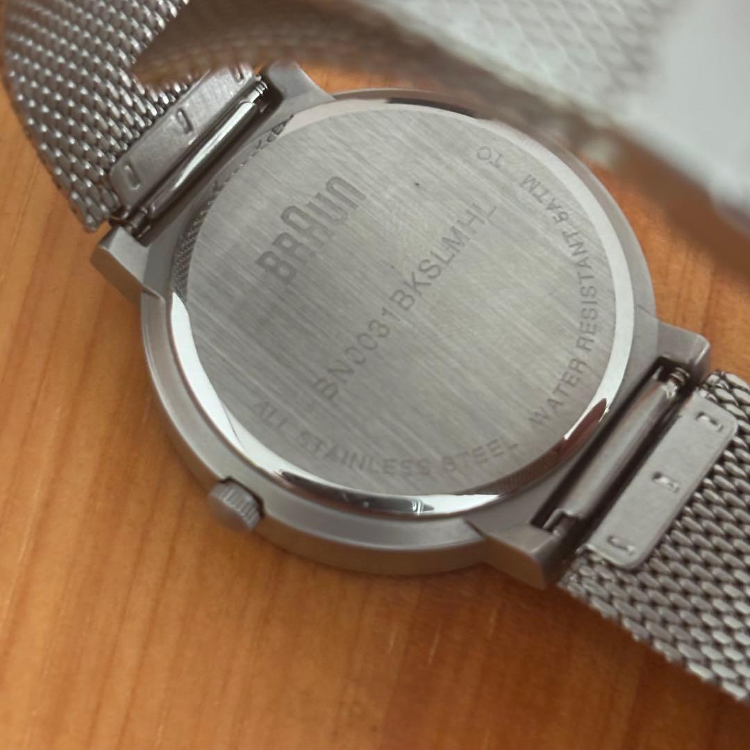 【BRAUN/ステンレス腕時計/2本セット】