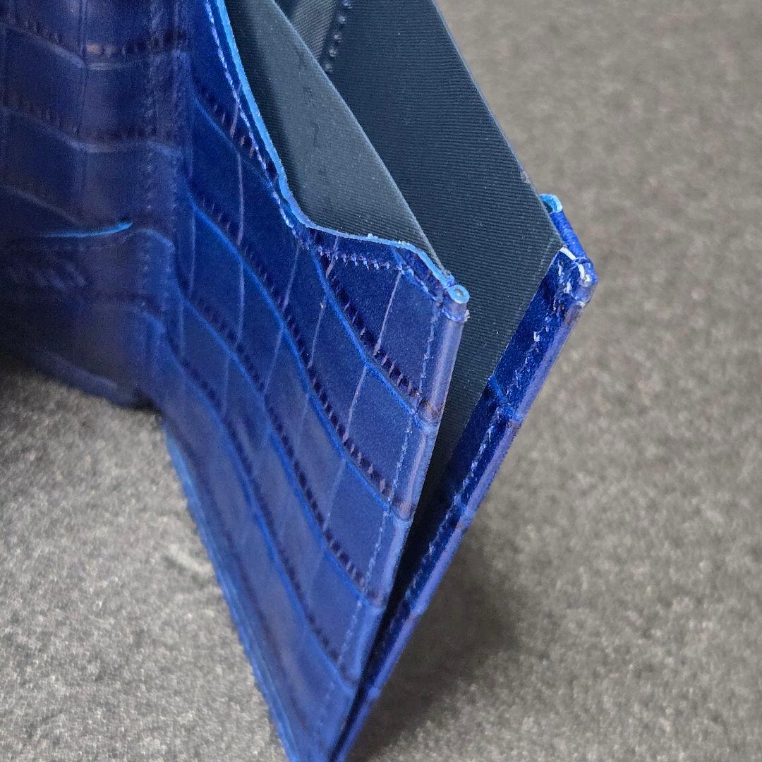 【EXENTRl】エキセントリ マルチウォレットカイマンブルー★