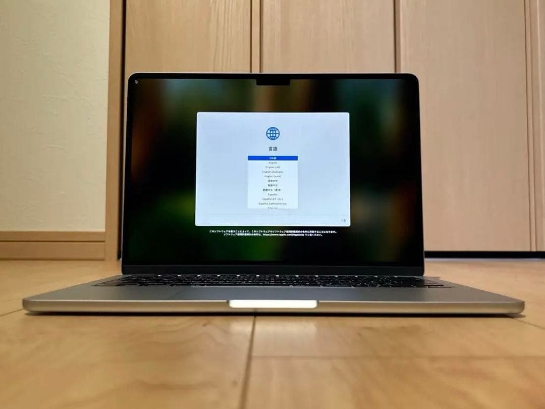 MacBook Air 13.6 M3 8GB 256GB シルバー 2024