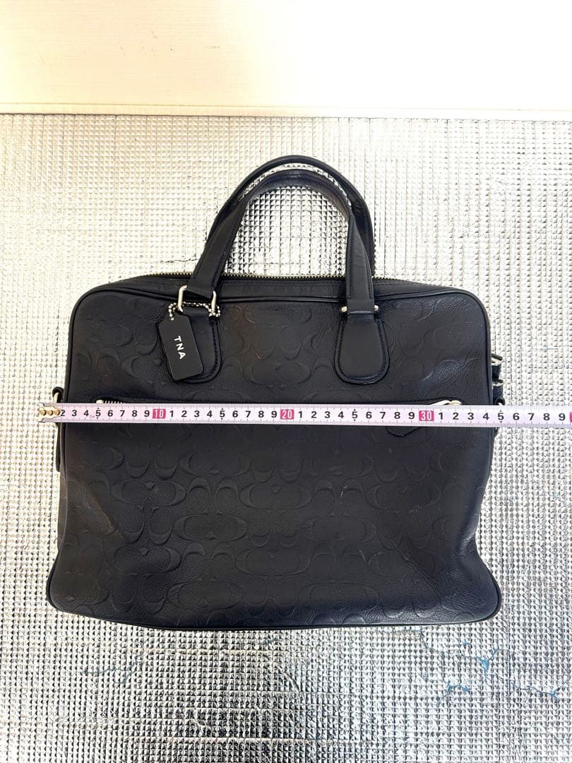 美品 Coach ビジネスバッグ 黒