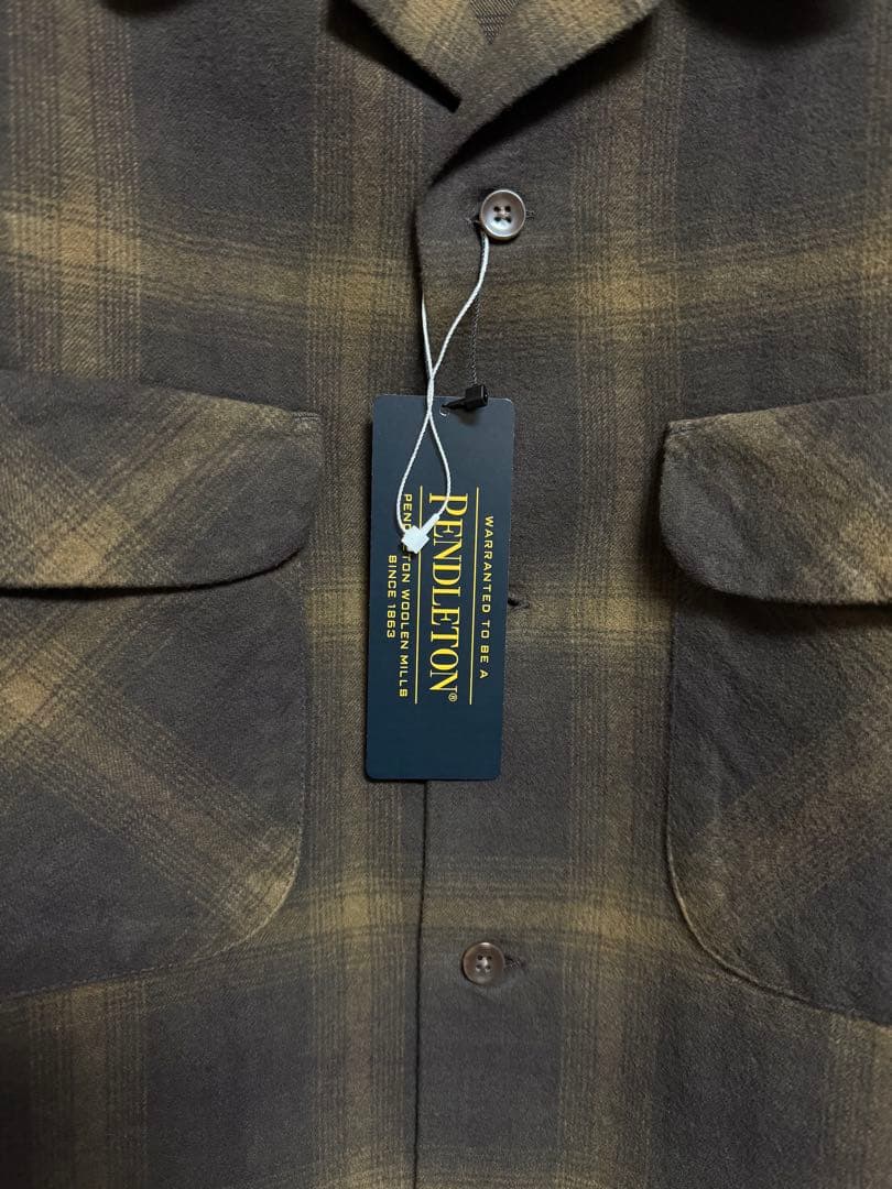 新品　PENDLETON オープンカラーシャツ