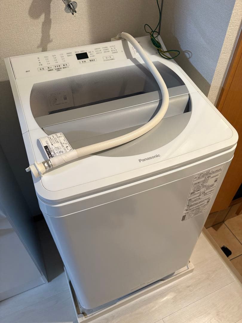 Panasonic NA-FA80H8 縦型洗濯機 本体